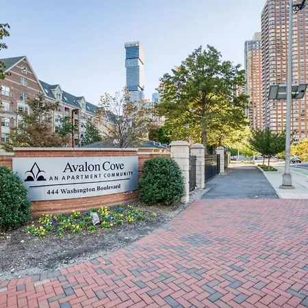 Jersey 1br W Gym Wd Elevator Nr Path Nyc-787 Apartment *