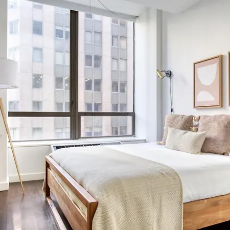 Apartment St 1br W Luxury Gym Doorman Nyc-119 *
