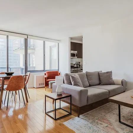 Blueground Midtown West Gym Balcony Ac Nyc-1541 Apartment