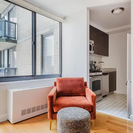 Apartment Blueground Midtown West Gym Balcony Ac Nyc-1541 New York
