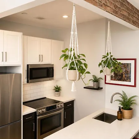 Aparthotel Luxury 2-story Penthouse In Brooklyn With Private Rooftop Views