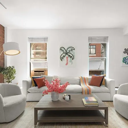Seaport Place By Stayhaus Floor-through 1br Loft Apartment *