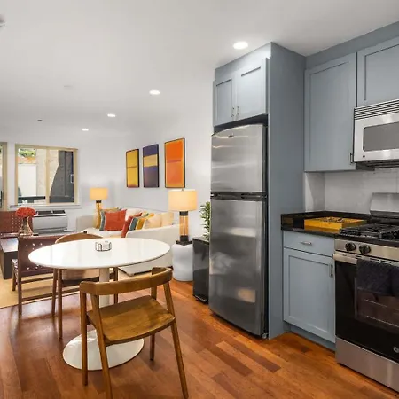 Cooper Terrace 1br Light-filled Loft With Balcony In Elevator Building Apartment *