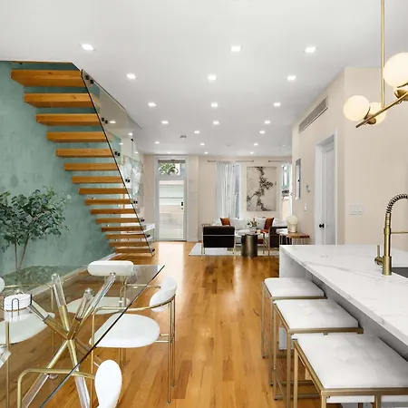 Bushwick Townhouse By Haus Modern 3br With Private Yard Apartment
