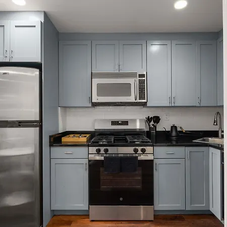 Cooper Terrace 1br Light-filled Loft With Balcony In Elevator Building * New York