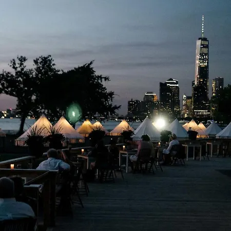 Chic Island Retreat With Statue Of Liberty Views Near Lower Manhattan, New York,