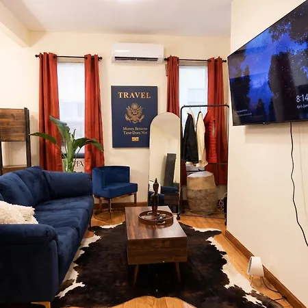 Boutique Harlem Escape With Smart Tv & Fast Wifi Apartment