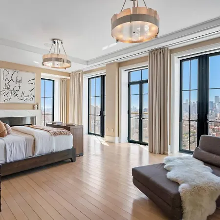 Apartment Penthouse Modern Spacious Bedrooms New York