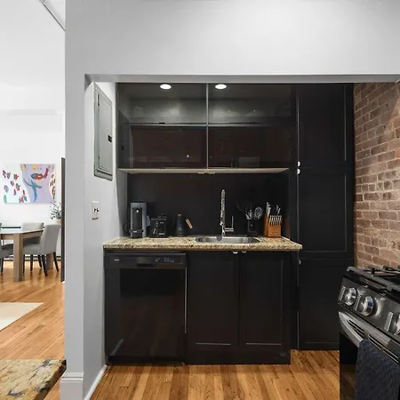 Seaport Place By Stayhaus Floor-through 1br Loft Apartment *