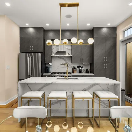 Bushwick Townhouse By Haus Modern 3br With Private Yard Apartment *