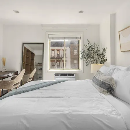 Cooper Place 1br Loft With Balcony In Elevator Building *