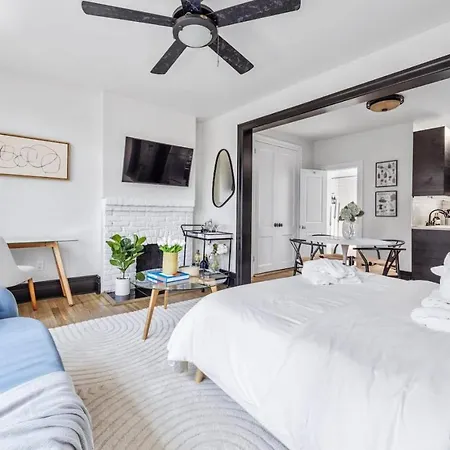 The West Village Penthouse Huge Windows Desk Skylights Cobblestone Street