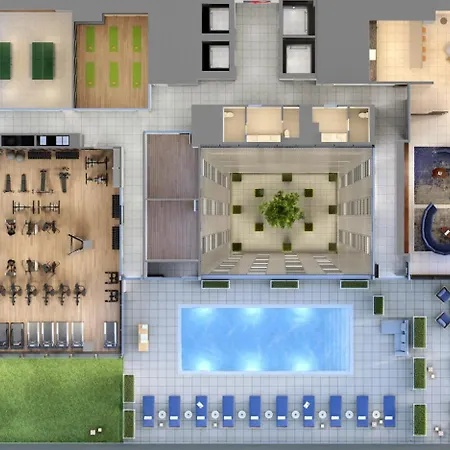 Blueground Financial District Pool Nr Brooklyn Bridge Nyc-2246 Apartment New York