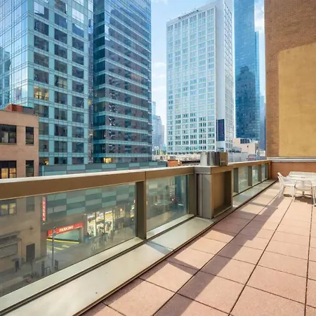43-20a Newly Furnished 1br- Full Service Doorman Laundry Gym Business Center
