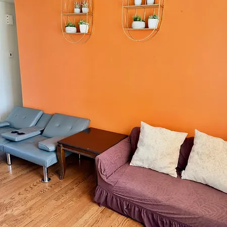 Large 3-bedrooms/2-bath Apt, One Block To Train *