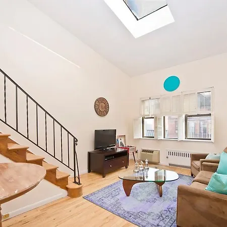 1br Bright Duplex Loft In Elevator Bldg Apartment