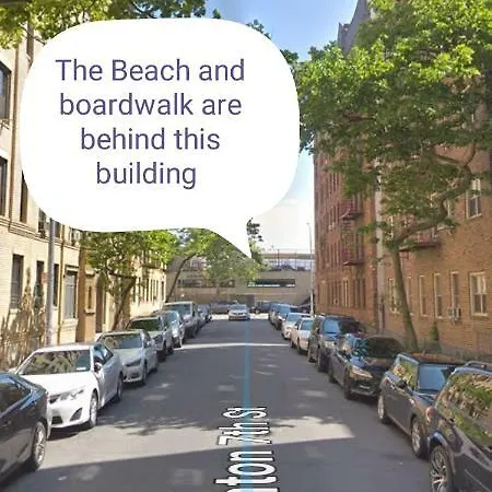 Spacious Private By The Ocean On Brighton Beach * New York