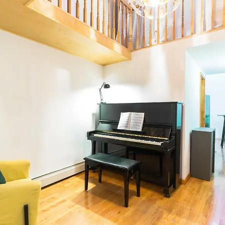 The Duplex Piano In Artistic Best Bushwick Apartment *