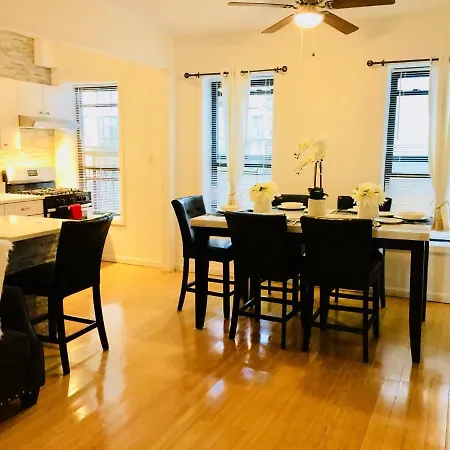 Totally Renovated Brownstone Apt. High Ceilings *