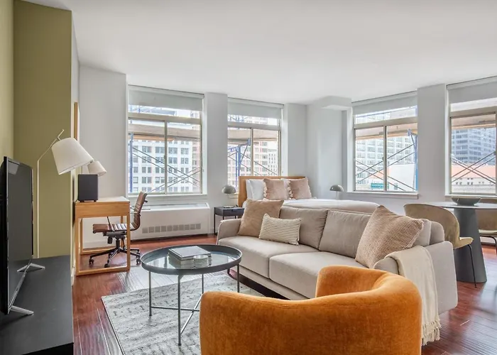 Fidi Studio W Private Terrace Doorman Nyc-112