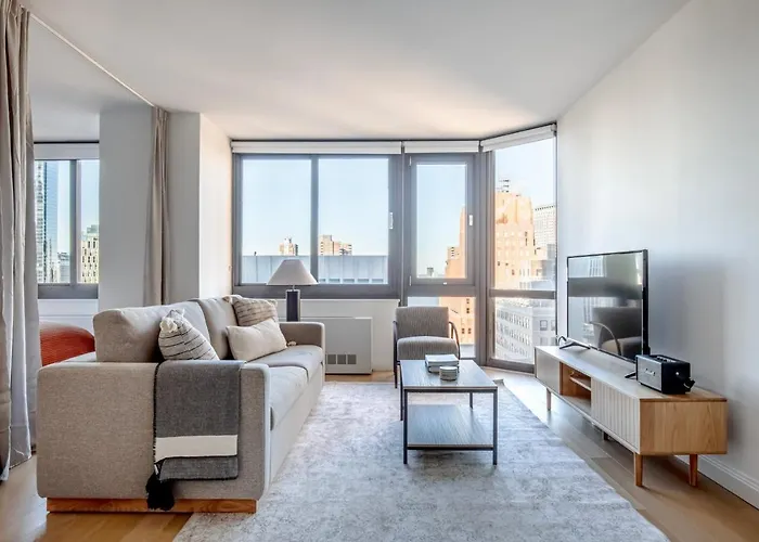Mod Tribeca Studio W Indoor Pool Gym Nyc-75