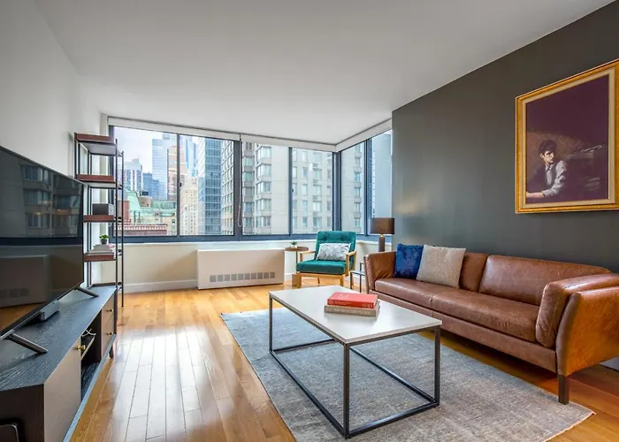 Midtown 1Br W Pool Gym Parking Nr Times Sq Nyc-378