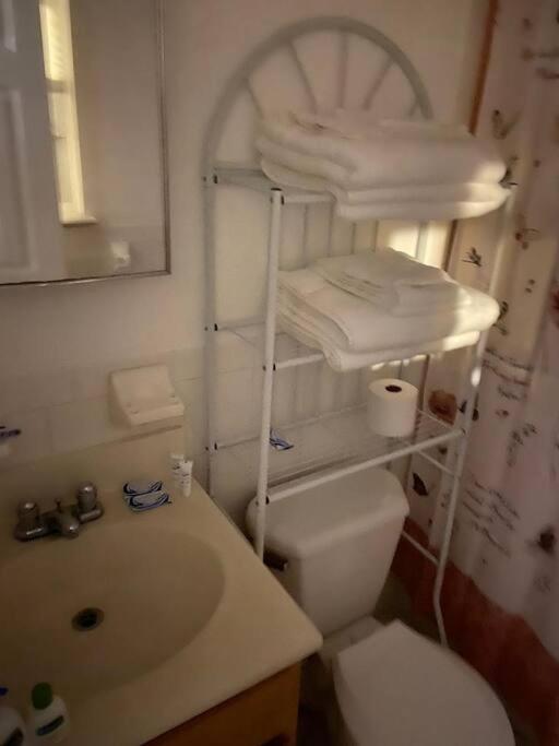 Large 3-bedrooms/2-bath Apt, One Block To Train Privatunterkunft