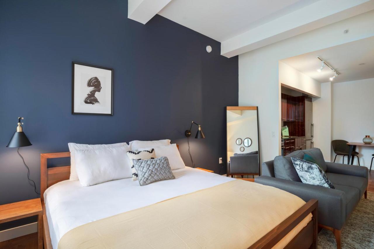 Appartement Fidi W Residents Bar Golf Simulator Gym Nyc-271 New York