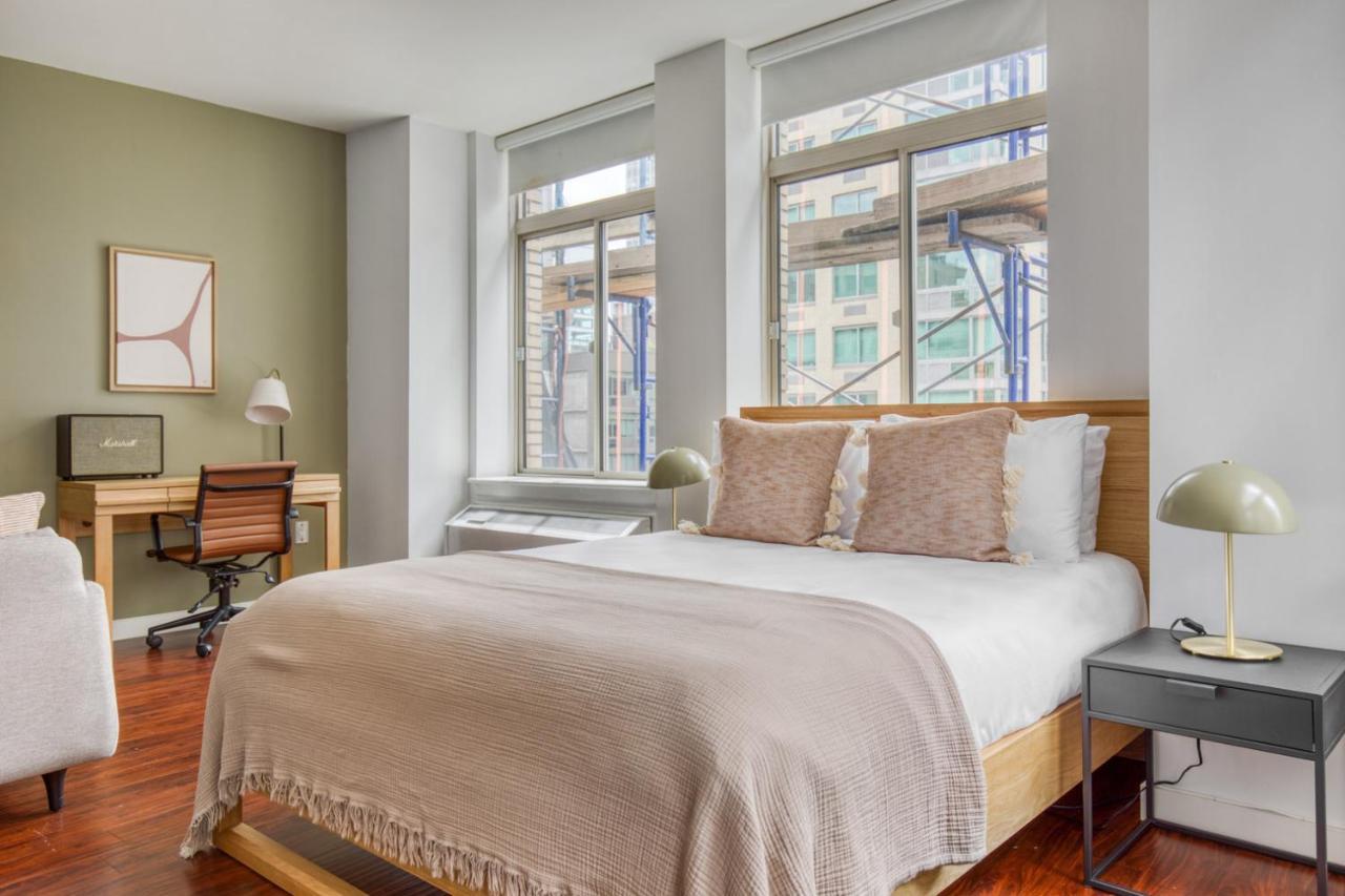 Appartement Fidi Studio W Private Terrace Doorman Nyc-112 New York