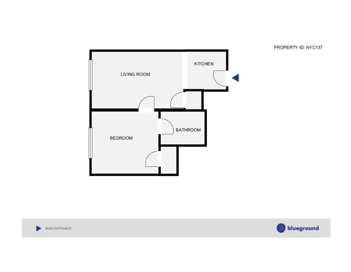 Apartment Homey Uws 1br W Gym Nr Park Nyc-137 New York