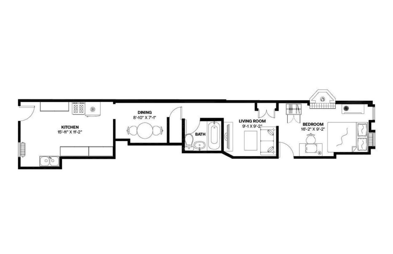 Furnished 794 Hells Kitchen Apartment *