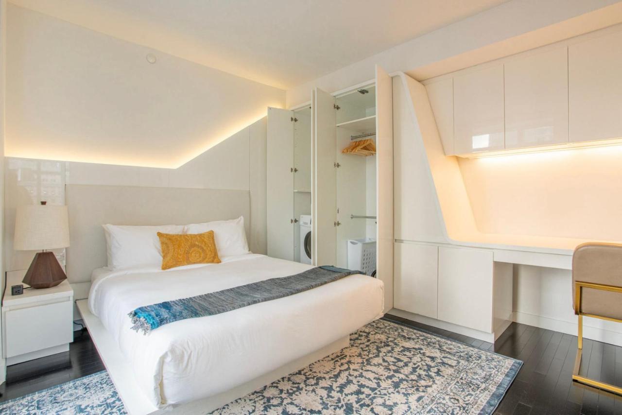 Financial District 1br W Wd Gym Elevator Nyc-1361 * New York