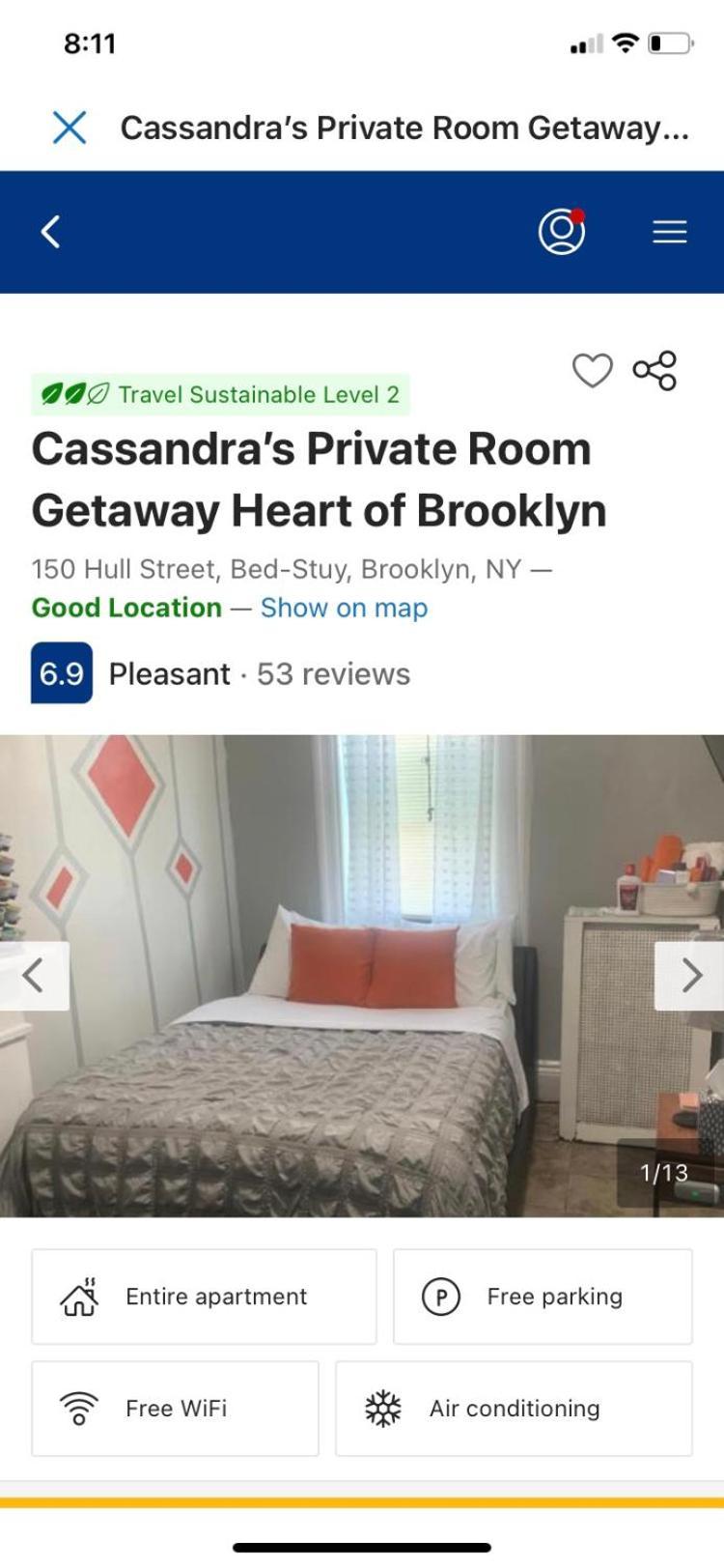 Cassandra's Private Getaway Heart Of Brooklyn