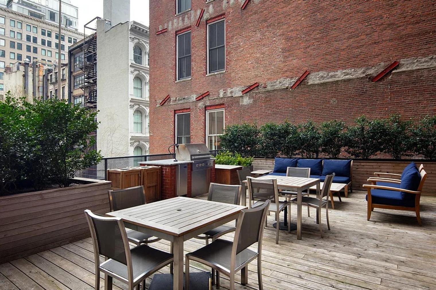 Apartment Tribeca 1br Gym Roof Deck Indoor Pool Nyc-231 *