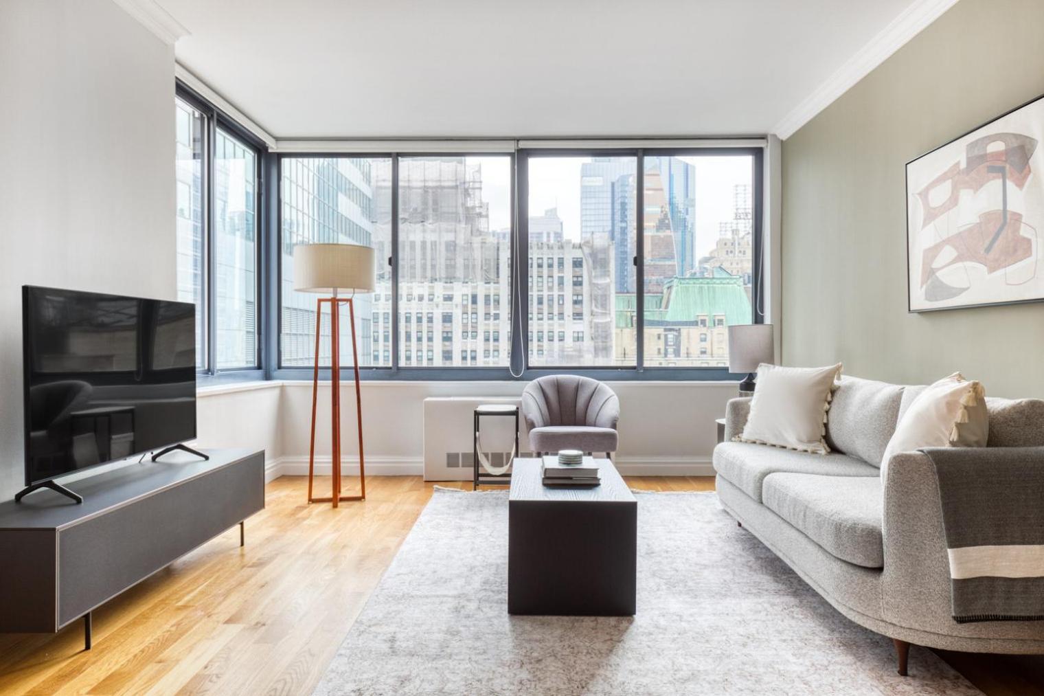 Appartement Midtown 1br W Dm Elevator Gym Nr Times Sq Nyc-799