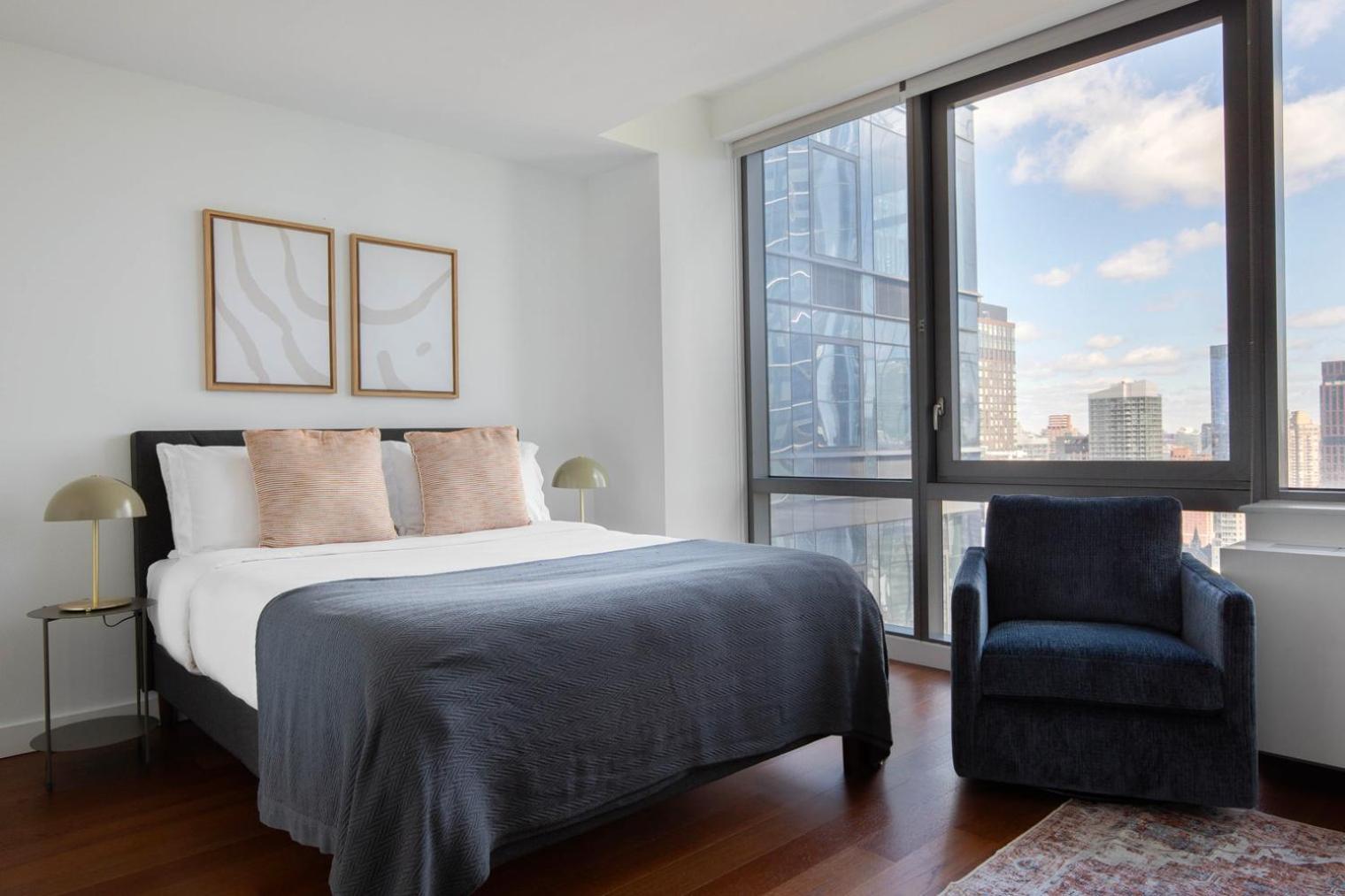 Apartment Blueground Hudson Yards Gym Rooftop Lounge Nyc-1454