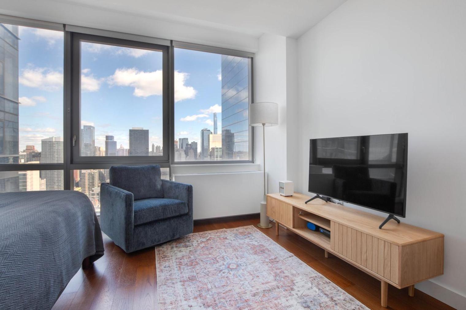 Apartment Blueground Hudson Yards Gym Rooftop Lounge Nyc-1454 *