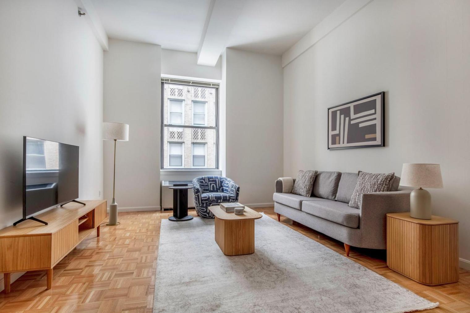 Fidi 1br W Doorman Wd Nr South St Seaport Nyc-1306 Appartement New York