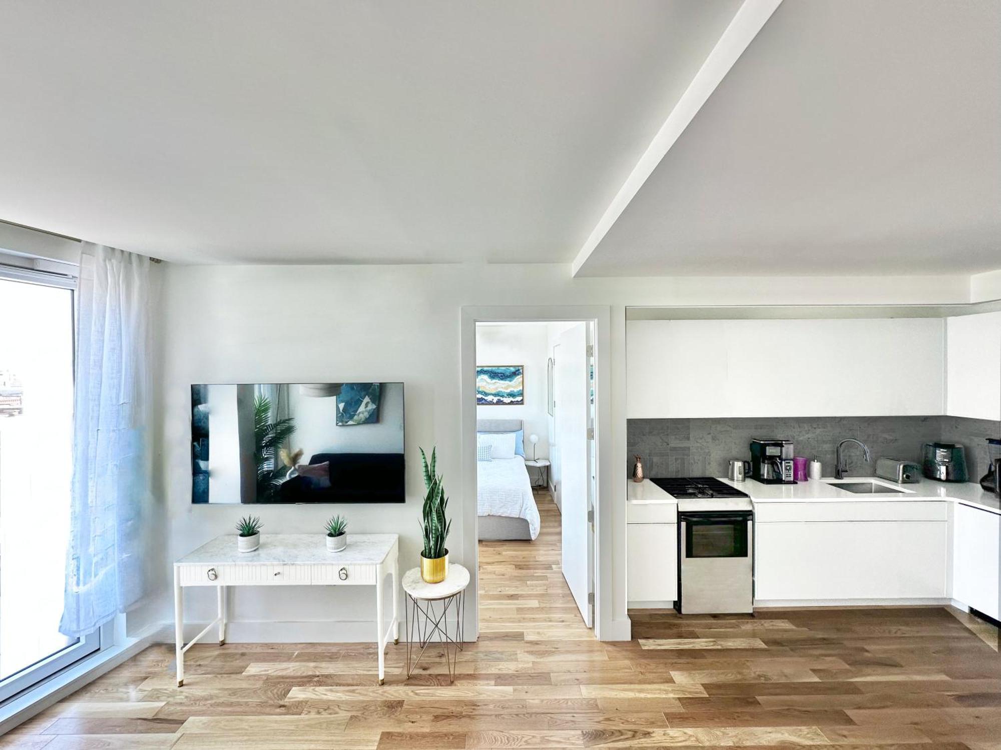 Appartement Large One Bedroom - Massive Private Terrace - Luxury Building - Williamsburg - Greenpoint