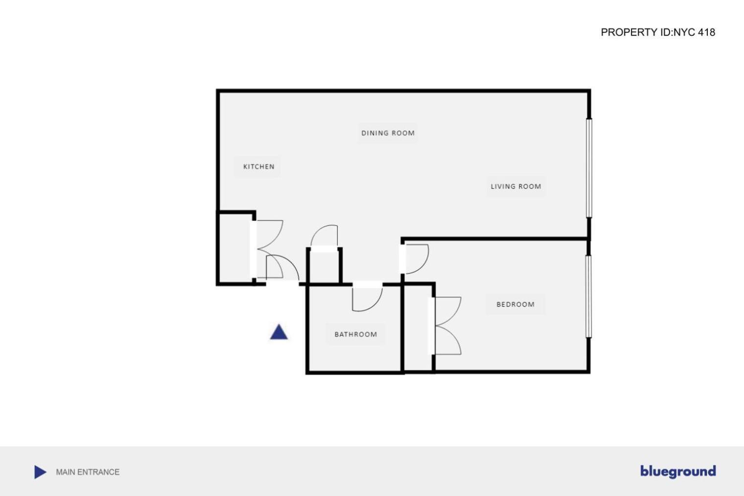Fidi 1br W Gym Doorman Nr St Nyc-418 Apartment New York