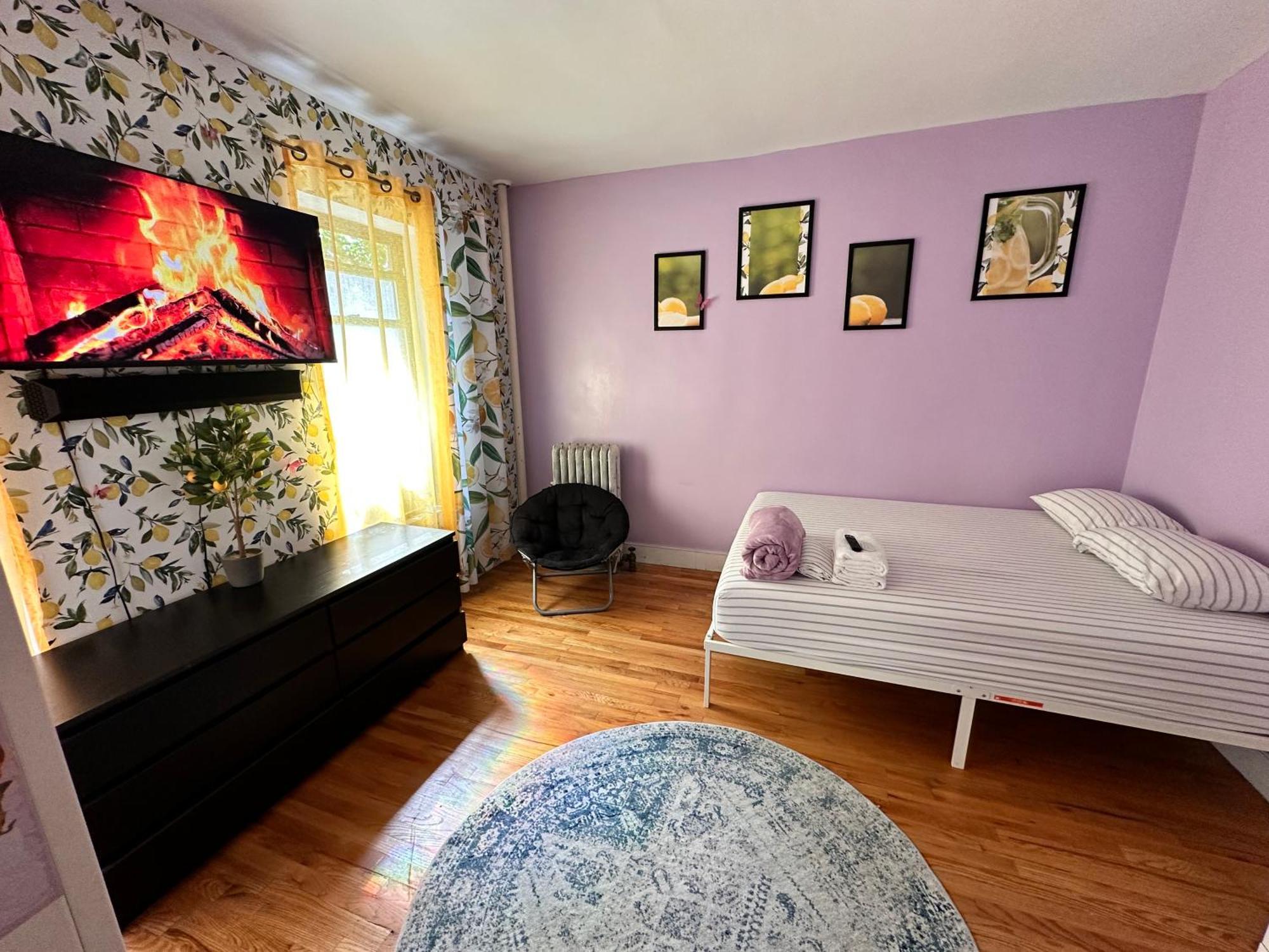 Appartement Lavender Queen Bright & Peaceful In Harlem *