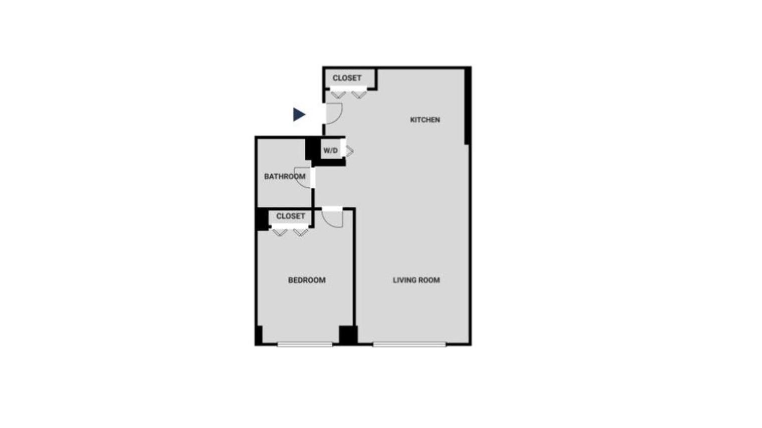 Apartment Fidi 1br W Wd Doorman Elevator Roof Nyc-771 *