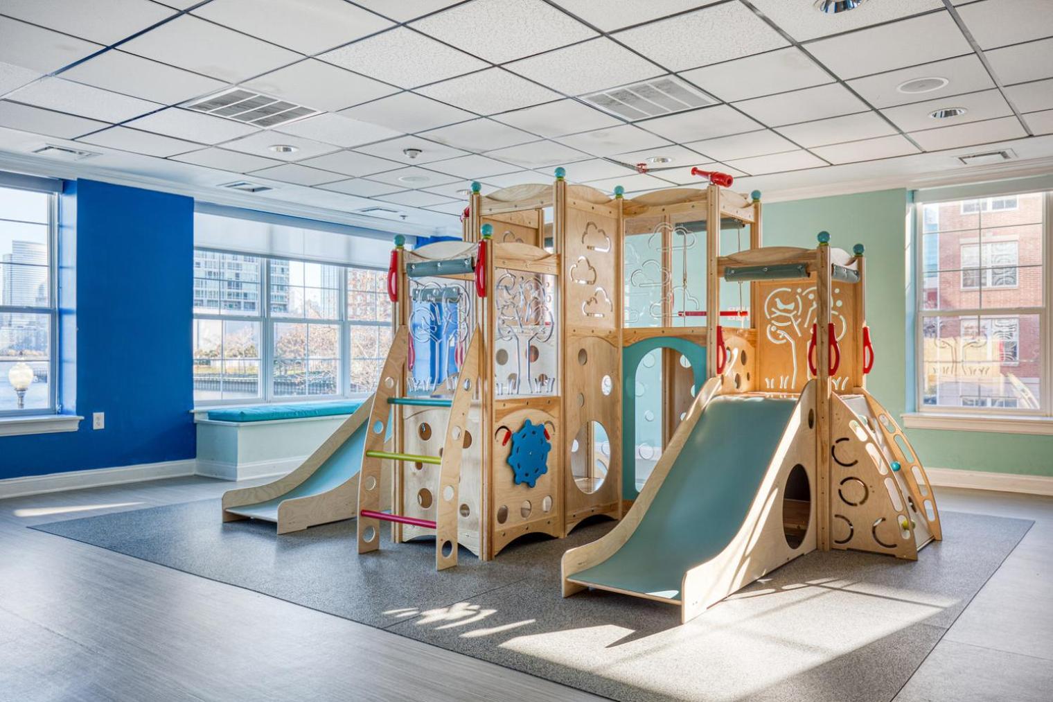 Jersey 2br W Wd Gym Elevator Nr Path Nyc-672 New York