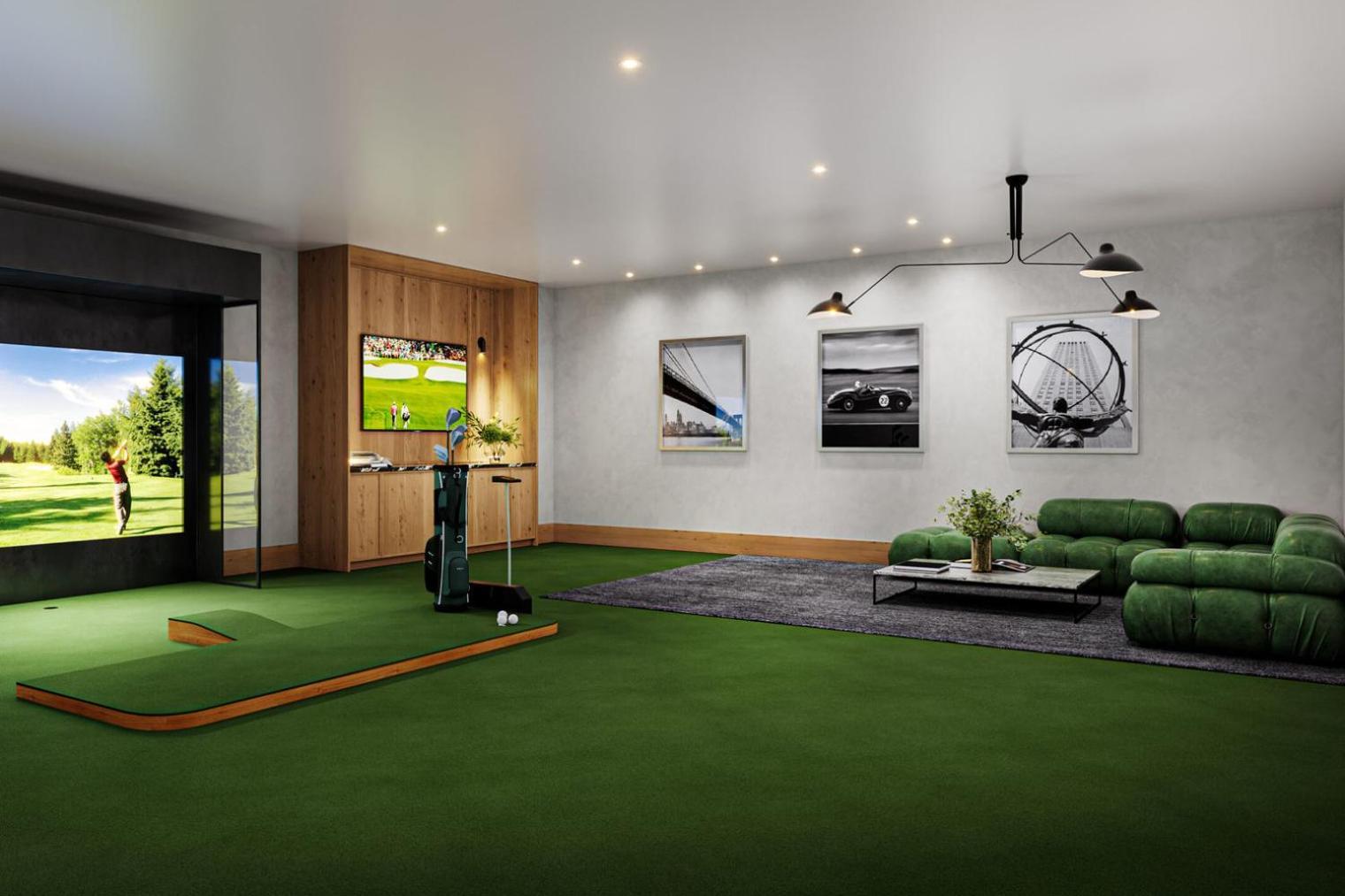 Apartment Blueground Jersey City Rooftop Gym Lounge Nyc-1578 *