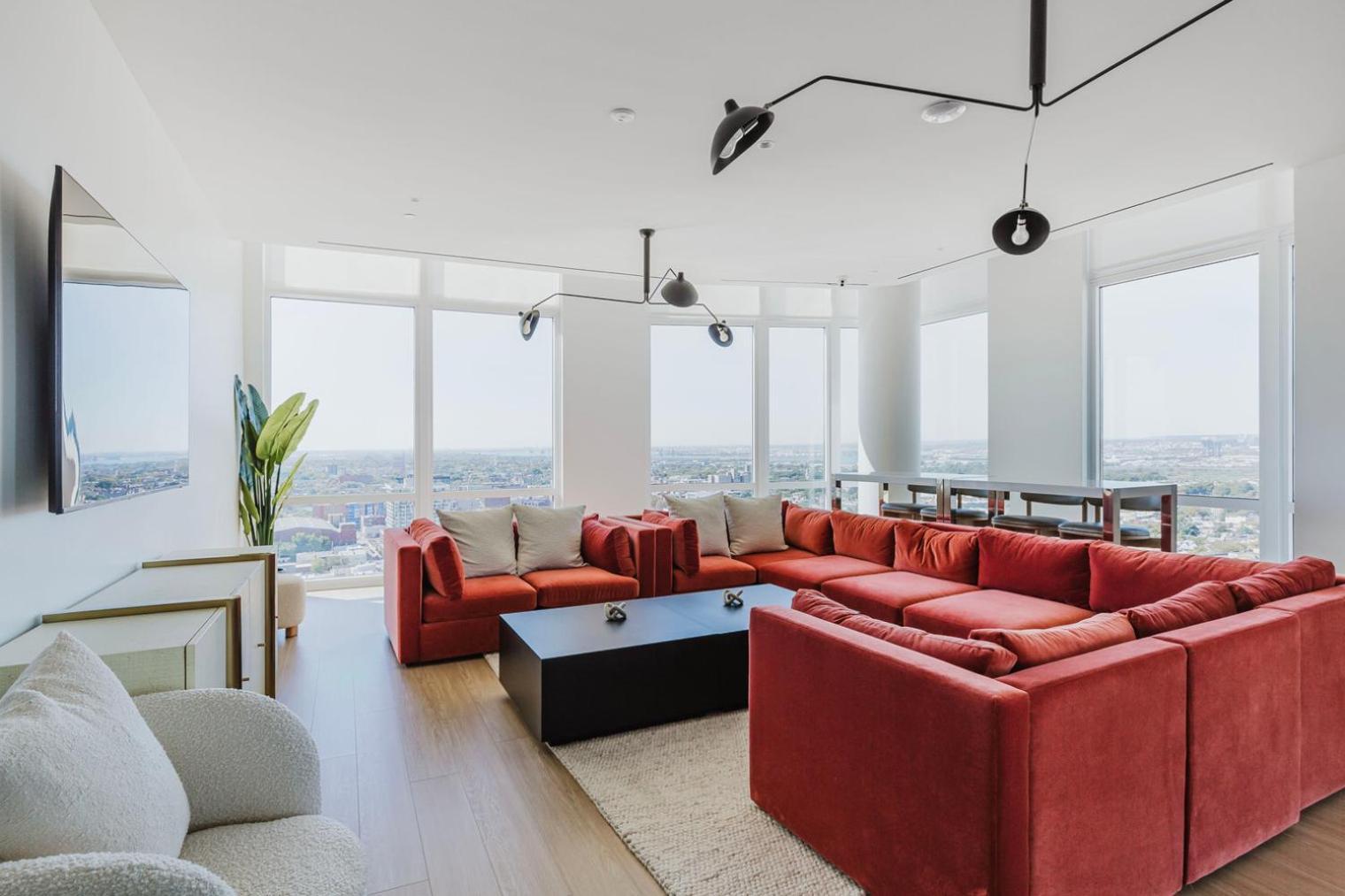 Blueground Jersey City Rooftop Gym Lounge Nyc-1578 New York