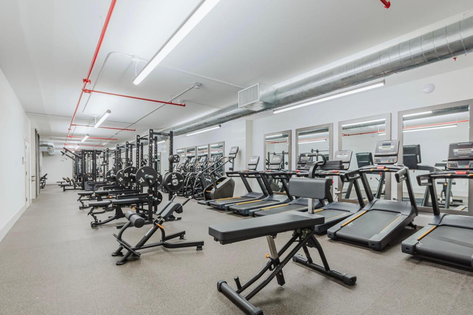 Blueground Jersey City Rooftop Gym Lounge Nyc-1578 Apartment New York