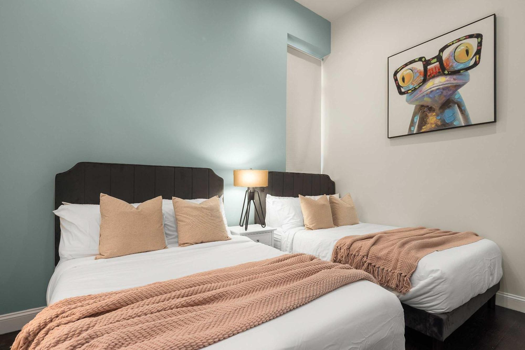 Luxe Harlem Retreat 3br Designer W Parking Appartement *