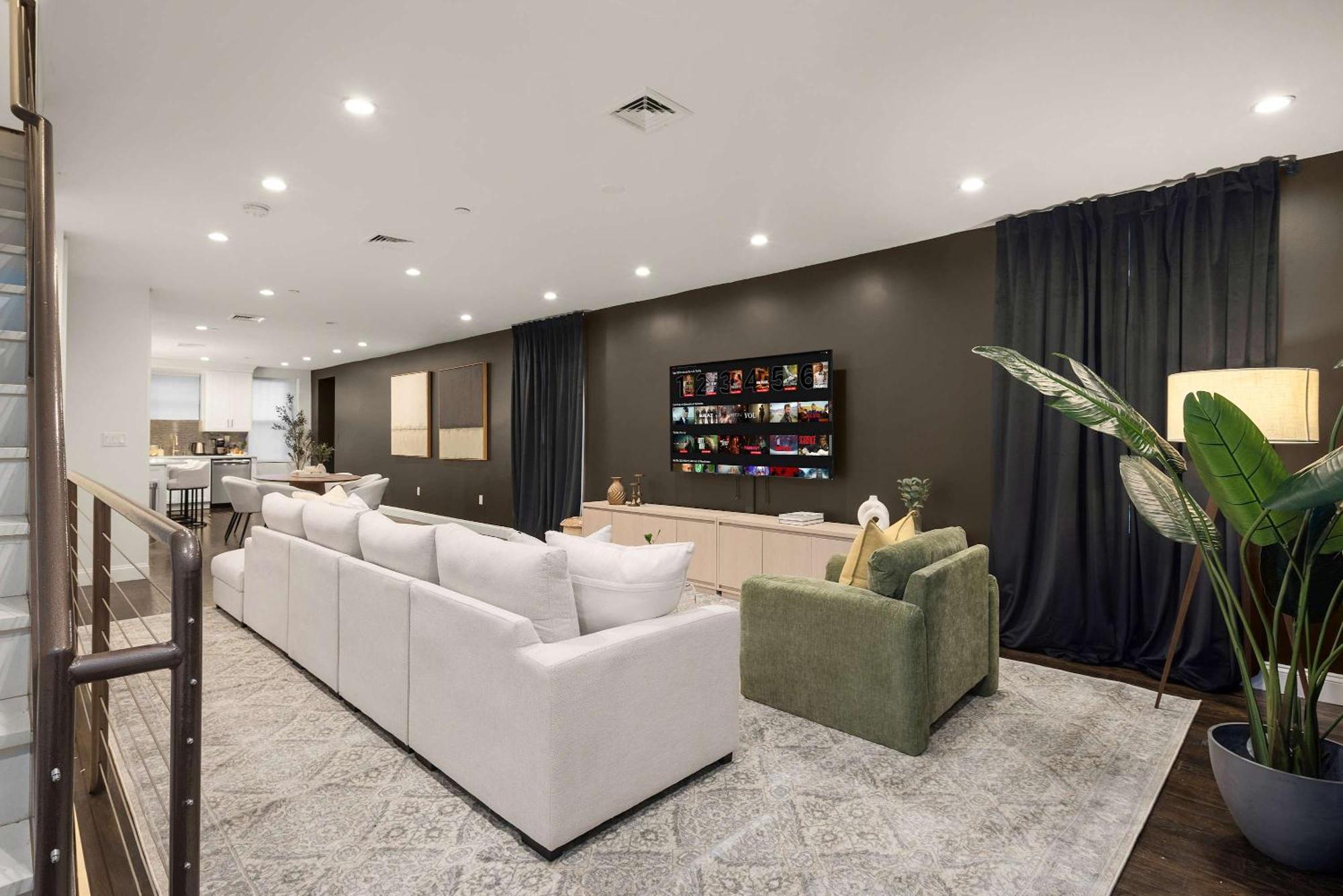 Appartement Luxe Harlem Retreat 3br Designer W Parking New York