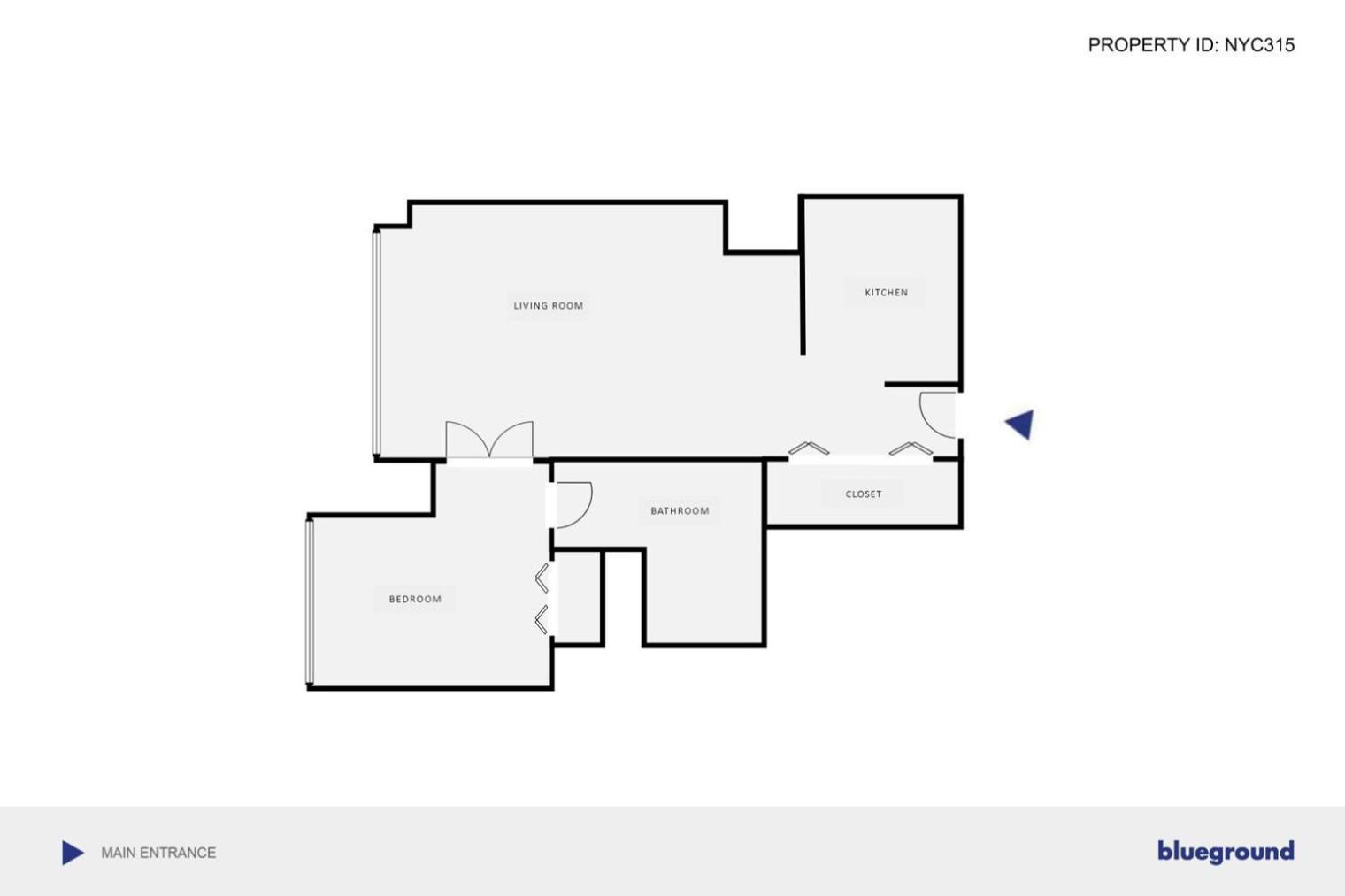 Apartment Blueground Union Sq Sundeck Level Next To Subway Nyc-315 *