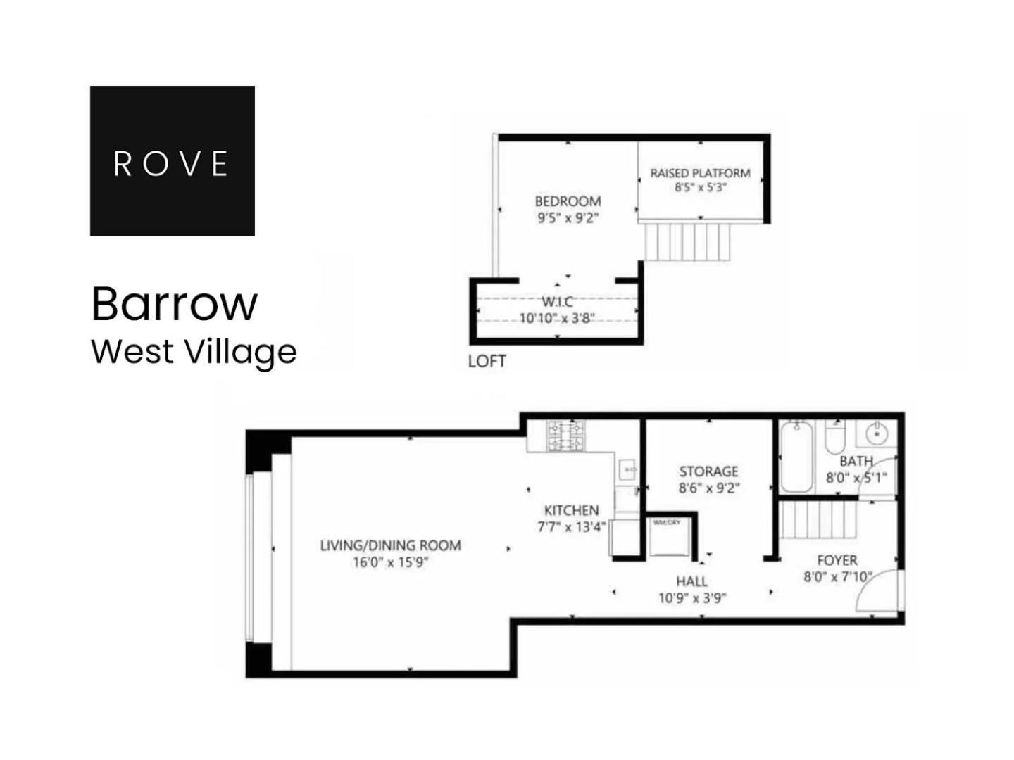 Apartment Barrow By Rove Travel 1br Loft With Shared Roof